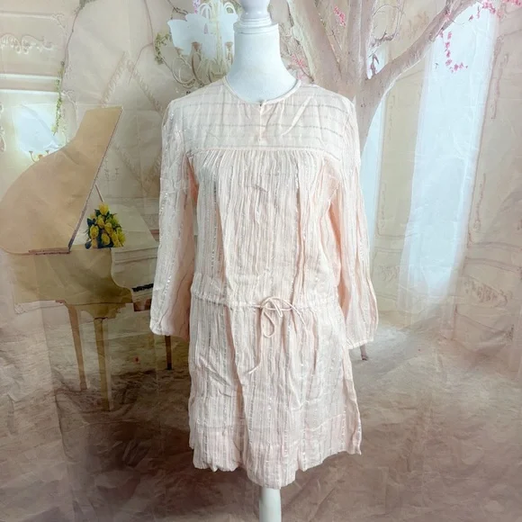 NEW Isabel Marant Etolie Salome Blush Dress - Picture 3 of 13